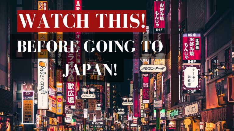 10 Tips YOU MUST KNOW Before travelling to JAPAN IN 3 MINUTES!